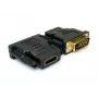 Sandberg adaptér DVI-M - HDMI-F, DVI, HDMI, čierny