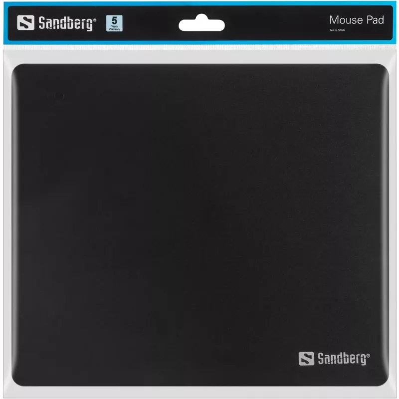 Sandberg podložka pod myš čierna, čierna, monochromatická