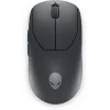 Alienware Pro Wireless herná myš – obojručná, RF Wireless + USB Type-C, optická, 26000 DPI