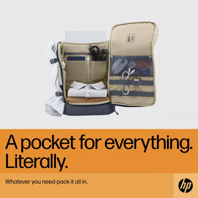 HP Travel 25 Liter 15.6 Iron Gray batoh na notebook, batoh, 39,6 cm (15,6