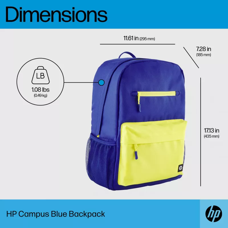 HP Campus Blue batoh, batoh, 39,6 cm (15,6