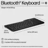 HP 460 multi-device Bluetooth klávesnica, full-size (100%), bezdrôtová, Bluetooth, mechanická, čierna