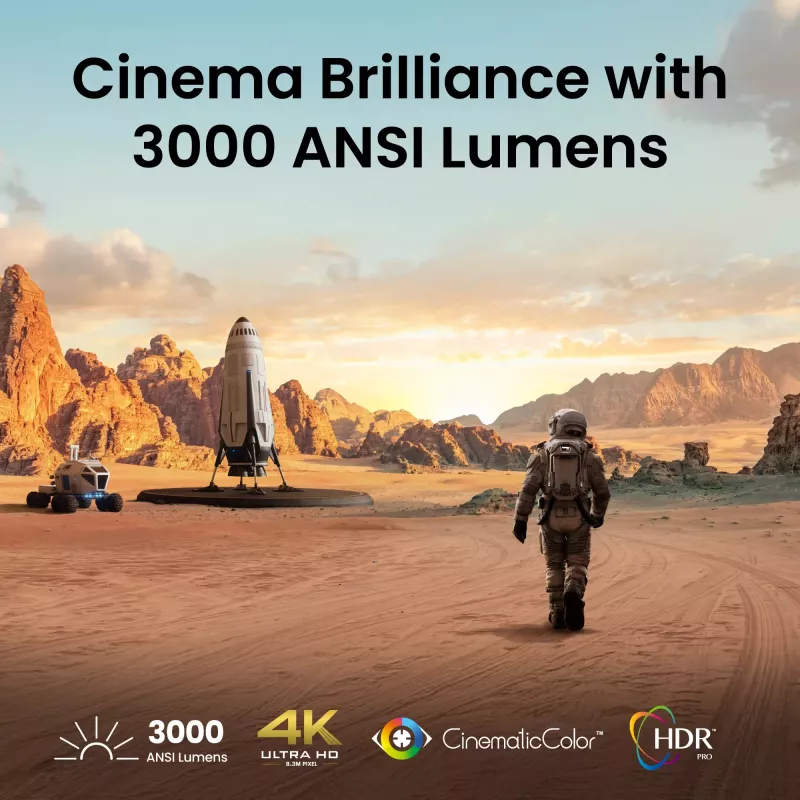 BenQ TK705i｜4K HDR 3000lm projektor pre domáce kino na filmy a hry