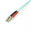 StarTech.com 2m (6ft) LC/UPC na LC/UPC OM3 multimódový optický kábel, plný duplex 50/125µm zipcord kábel, 100G, nízky útlm vloženia, LSZH optický patch kábel