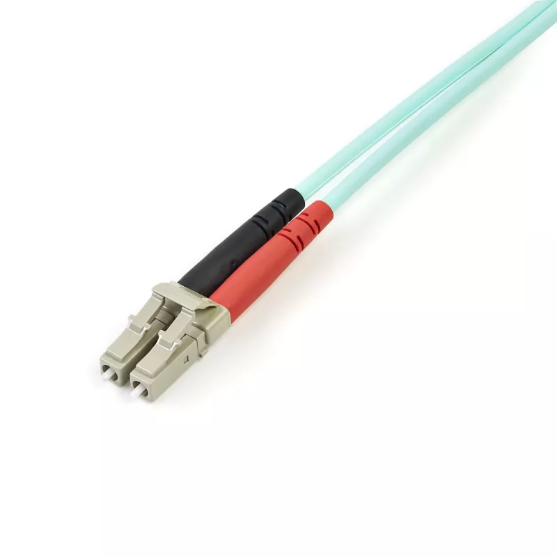 StarTech.com 2m (6ft) LC/UPC na LC/UPC OM3 multimódový optický kábel, plný duplex 50/125µm zipcord kábel, 100G, nízky útlm vloženia, LSZH optický patch kábel