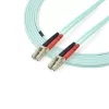 StarTech.com 2m (6ft) LC/UPC na LC/UPC OM3 multimódový optický kábel, plný duplex 50/125µm zipcord kábel, 100G, nízky útlm vloženia, LSZH optický patch kábel