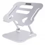 StarTech.com stojan na notebook na stôl, ergonomický stojan na notebook výškovo nastaviteľný, hliník, prenosný, podporuje až 10 kg, skladací držiak na notebook na stôl – uhlové zvýšenie/stojan na notebook