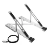 Targus AWU100205GL stojan na notebook so 4-portovým USB hubom, 25,4–39,6 cm (10–15,6 palca), strieborný