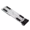 Targus AWU100205GL stojan na notebook so 4-portovým USB hubom, 25,4–39,6 cm (10–15,6 palca), strieborný