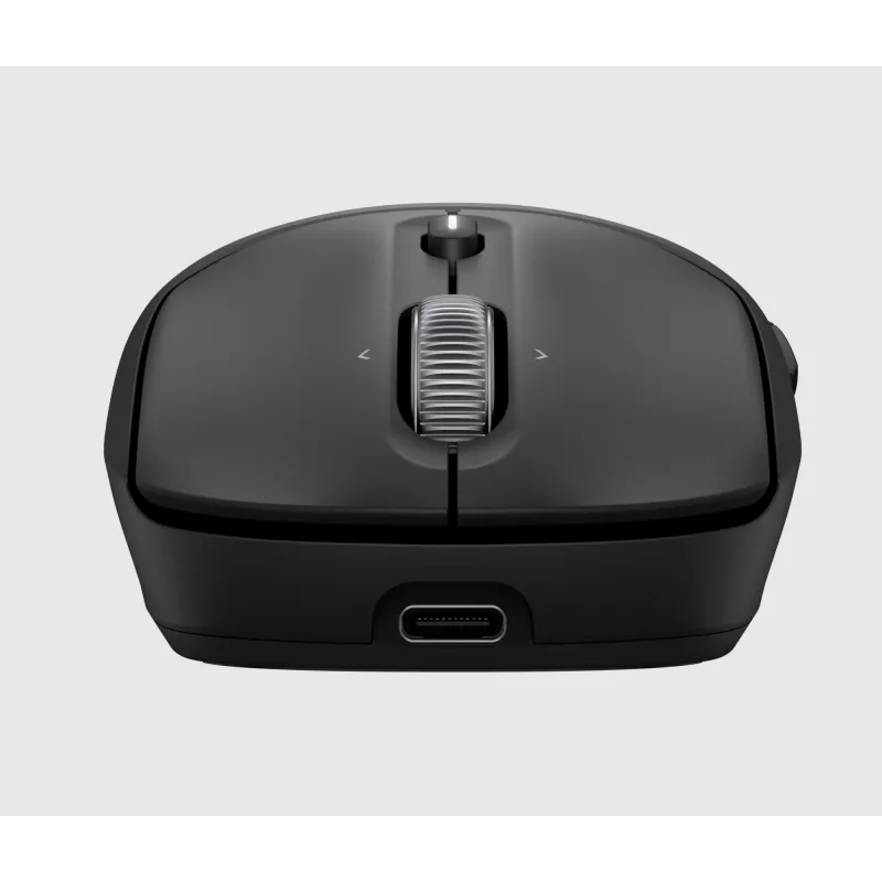 HP 700 nabíjateľná bezdrôtová myš, obojručná, RF Wireless + Bluetooth, 6000 DPI, čierna