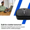 HP 700 nabíjateľná bezdrôtová myš, obojručná, RF Wireless + Bluetooth, 6000 DPI, čierna