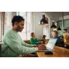 HP 700 nabíjateľná bezdrôtová myš, obojručná, RF Wireless + Bluetooth, 6000 DPI, čierna