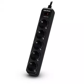 CyberPower B0520SC0-DE prepäťová ochrana čierna 5 AC zásuviek 200 – 250 V 1,8 m