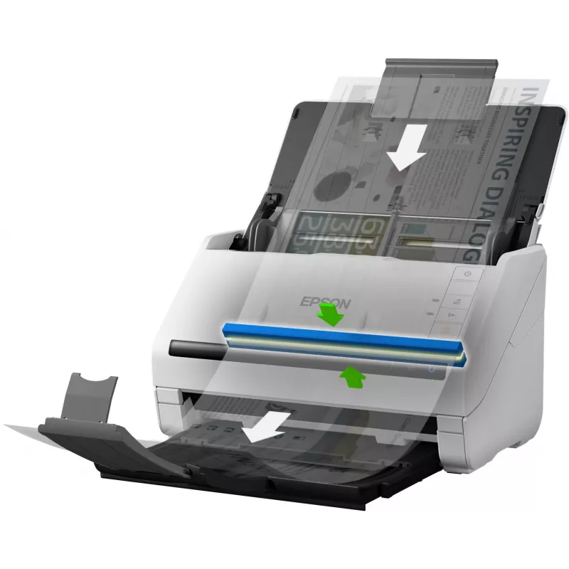 Epson WorkForce DS-530 II skener s podávačom 600 x 600 DPI A4 čierny, biely