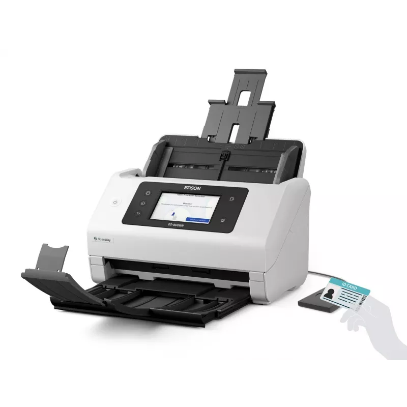 Epson WorkForce DS-800WN skener s podávačom 600 x 600 DPI A4 biely