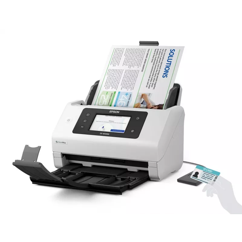Epson WorkForce DS-800WN skener s podávačom 600 x 600 DPI A4 biely