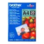 Brother A4 lesklý papier, 260 g/m², A4, modrý, červený, 20 listov, 265 µm, 100 rokov