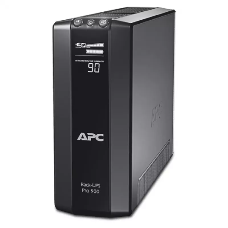 APC BR900G-FR Power-Saving Back-UPS Pro 900 záložný zdroj UPS line-interactive, 900 VA (0,9 kVA), 540 W, 230 V, 6 zásuviek typu E, USB, 45 dB, čierny