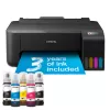 Atramentová tlačiareň Epson EcoTank L1230 farebná, 4 kazety, A4, 5760x1440 DPI, čierna
