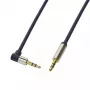 Audio kábel LogiLink 3,5 mm – 3,5 mm, 1 m, modrý