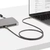 StarTech.com 1 m USB4 kábel, USB-IF certifikovaný USB-C kábel, 40 Gbit/s, USB Type-C dátový prenosový kábel, 100 W Power Delivery, 8K 60 Hz, kompatibilný s Thunderbolt 4/3/USB 3.2