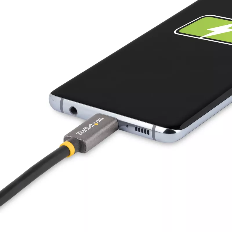 StarTech.com 1 m USB4 kábel, USB-IF certifikovaný USB-C kábel, 40 Gbit/s, USB Type-C dátový prenosový kábel, 100 W Power Delivery, 8K 60 Hz, kompatibilný s Thunderbolt 4/3/USB 3.2
