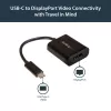 StarTech.com USB-C na DisplayPort adaptér - 4K 60Hz/8K 30Hz - USB Type-C na DP 1.4 HBR2 adaptér dongle - kompaktný USB-C (DP Alt Mode) monitor video konvertor - Thunderbolt 3 kompatibilný