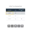 StarTech.com USB-C na DisplayPort adaptér - 4K 60Hz/8K 30Hz - USB Type-C na DP 1.4 HBR2 adaptér dongle - kompaktný USB-C (DP Alt Mode) monitor video konvertor - Thunderbolt 3 kompatibilný
