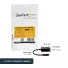 StarTech.com USB-C na DisplayPort adaptér - 4K 60Hz/8K 30Hz - USB Type-C na DP 1.4 HBR2 adaptér dongle - kompaktný USB-C (DP Alt Mode) monitor video konvertor - Thunderbolt 3 kompatibilný