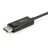 StarTech.com 1 m USB-C na DisplayPort 1.4 kábel 8K 60 Hz/4K – obojsmerný DP na USB-C alebo USB-C na DP reverzibilný video adaptér kábel – HBR3/HDR/DSC – USB Type-C/Thunderbolt monitor kábel