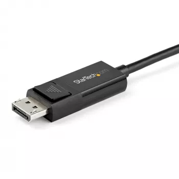 StarTech.com 2m USB-C na DisplayPort 1.4 kábel 8K 60Hz/4K - Obojsmerný DP na USB-C alebo USB-C na DP reverzibilný video adaptér kábel - HBR3/HDR/DSC - USB Type-C/Thunderbolt 3 monitor kábel (CDP2DP142MBD)