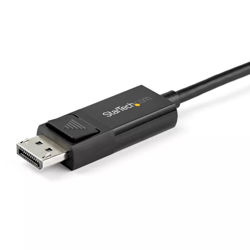 StarTech.com 2m USB-C na DisplayPort 1.4 kábel 8K 60Hz/4K - Obojsmerný DP na USB-C alebo USB-C na DP reverzibilný video adaptér kábel - HBR3/HDR/DSC - USB Type-C/Thunderbolt 3 monitor kábel (CDP2DP142MBD)