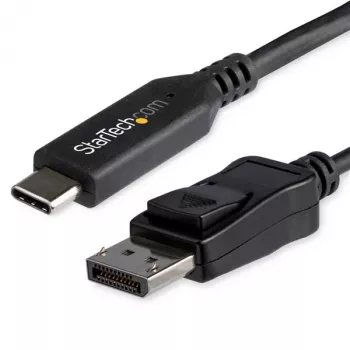 StarTech.com 6ft/1.8m USB-C na DisplayPort 1.4 kábel – 4K/5K/8K USB Type-C na DP 1.4 Alt Mode video adaptér konvertor – HBR3/HDR/DSC – 8K-60Hz-DP monitor kábel pre USB-C/Thunderbolt 3