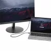 StarTech.com 1,8 m USB-C na DisplayPort 1.2 kábel 4K 60 Hz – USB-C na DisplayPort adaptér kábel HBR2 – USB Type-C DP Alt Mode na DP monitor video kábel – funguje s Thunderbolt 3 – čierny