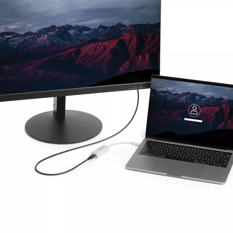 StarTech.com USB-C na Mini DisplayPort adaptér – 4K 60 Hz – biely – USB 3.1 Type-C na Mini DP adaptér – aktualizovaná verzia je CDP2MDPEC