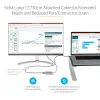 StarTech.com USB-C na Mini DisplayPort adaptér – 4K 60Hz USB-C na mDP adaptér dongle – USB Type-C na Mini DP monitor – video konvertor – kompatibilný s Thunderbolt 3 – 30 cm dlhý, pripojený kábel – aktualizovaná verzia CDP2MDP