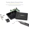 StarTech.com 20-bitová elektrická presná sada skrutkovačov - prenosný/mini akumulátorový bitový skrutkovač pre opravy elektroniky, notebookov, počítačov, tabletov a telefónov - magnetický - bezdrôtový