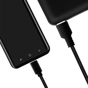 USB kábel LogiLink CU0166 USB 3.2 Gen 1 0,15 m USB A USB C čierny