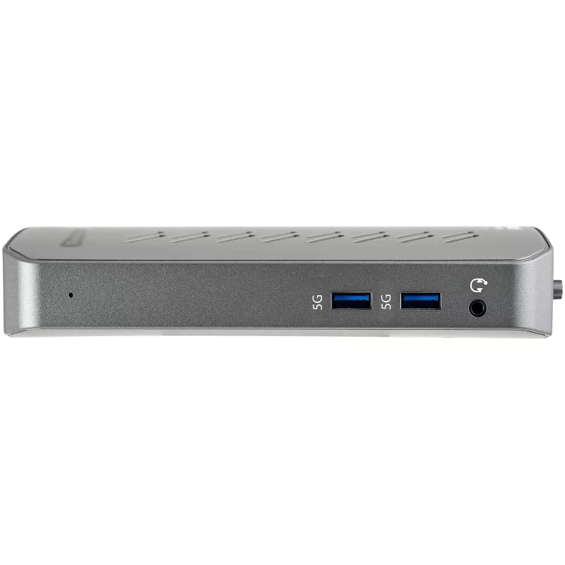 StarTech.com USB-C USB-A dok - Hybridná univerzálna USB 3.0 dokovacia stanica pre USB-C alebo USB-A notebook - Dva monitory 4K 60Hz HDMI/DisplayPort - 6x USB-A, GbE - USB 3.1 Gen 1 - Windows/Mac