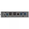 StarTech.com USB-C USB-A dok - Hybridná univerzálna USB 3.0 dokovacia stanica pre USB-C alebo USB-A notebook - Dva monitory 4K 60Hz HDMI/DisplayPort - 6x USB-A, GbE - USB 3.1 Gen 1 - Windows/Mac