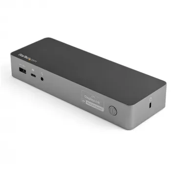 StarTech.com Univerzálna dokovacia stanica pre notebook, Hybrid USB-C & USB-A dok, Dual 4K DP & HDMI, 100W PD, Mac / Windows / Chrome OS, 4x USB 5Gbps hub, GbE