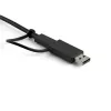 StarTech.com Univerzálna dokovacia stanica pre notebook, Hybrid USB-C & USB-A dok, Dual 4K DP & HDMI, 100W PD, Mac / Windows / Chrome OS, 4x USB 5Gbps hub, GbE