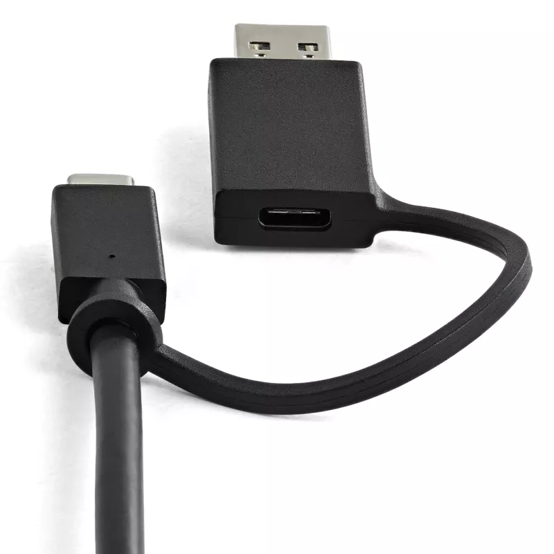 StarTech.com Univerzálna dokovacia stanica pre notebook, Hybrid USB-C & USB-A dok, Dual 4K DP & HDMI, 100W PD, Mac / Windows / Chrome OS, 4x USB 5Gbps hub, GbE