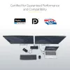StarTech.com Univerzálna dokovacia stanica pre notebook, Hybrid USB-C & USB-A dok, Dual 4K DP & HDMI, 100W PD, Mac / Windows / Chrome OS, 4x USB 5Gbps hub, GbE