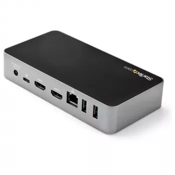 StarTech.com USB-C dok - Dva monitory 1080p HDMI dokovacia stanica pre notebook - 65W Power Delivery - 1x USB-C, 3x USB-A, Ethernet - Dual Video Display USB 3.1 Gen 1 Type-C dok - Mac & Windows