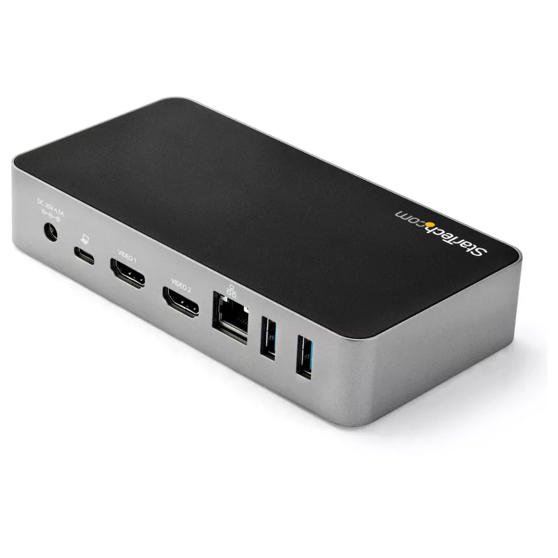 StarTech.com USB-C dok - Dva monitory 1080p HDMI dokovacia stanica pre notebook - 65W Power Delivery - 1x USB-C, 3x USB-A, Ethernet - Dual Video Display USB 3.1 Gen 1 Type-C dok - Mac & Windows