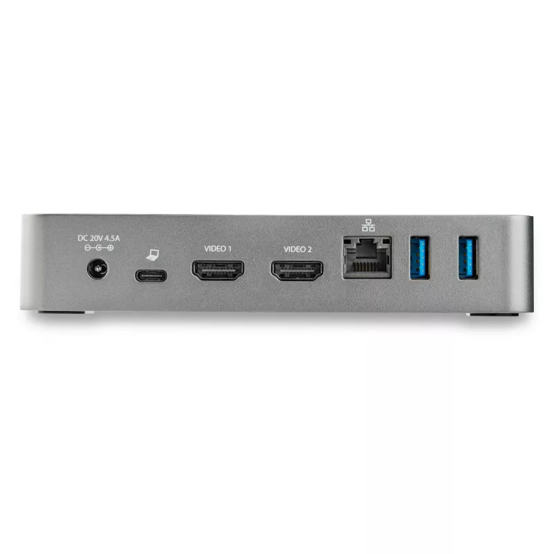 StarTech.com USB-C dok - Dva monitory 1080p HDMI dokovacia stanica pre notebook - 65W Power Delivery - 1x USB-C, 3x USB-A, Ethernet - Dual Video Display USB 3.1 Gen 1 Type-C dok - Mac & Windows