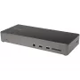 StarTech.com USB C dok - Triple 4K Monitor USB Type-C dokovacia stanica - 100W Power Delivery - DP 1.4 Alt Mode & DSC, 2x DisplayPort 1.4/HDMI 2.0 - 6xUSB (2x 10Gbps) - Windows/Chrome