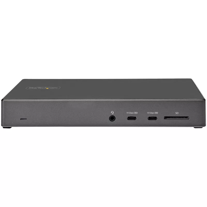 StarTech.com USB C dok - Triple 4K Monitor USB Type-C dokovacia stanica - 100W Power Delivery - DP 1.4 Alt Mode & DSC, 2x DisplayPort 1.4/HDMI 2.0 - 6xUSB (2x 10Gbps) - Windows/Chrome