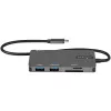 StarTech.com DKT30CHSDPD multiportový adaptér USB-C mini dok, 4K HDMI, 100 W PD, slot SD/microSD, 3-portový rozbočovač USB 3.0, pevný kábel 30 cm